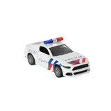 112 pull-back politie sportwagen 1:36 + licht en geluid