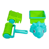 Summertime dino zand set 4in1 verschillende kleuren