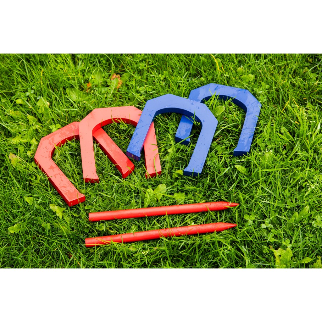 Outdoor play hoefijzer werpen