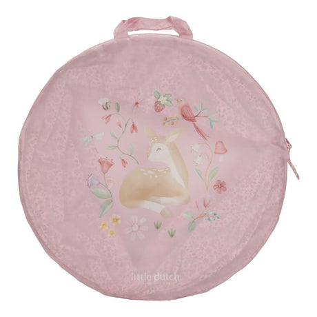 Rubo toys little dutch fairy garden kruiptunnel 180x46 cm roze