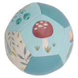 Rubo toys little dutch forest friends softbal 10 cm blauw