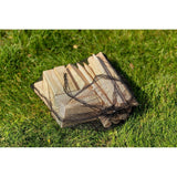 Outdoor play houten kubb game + draagtas