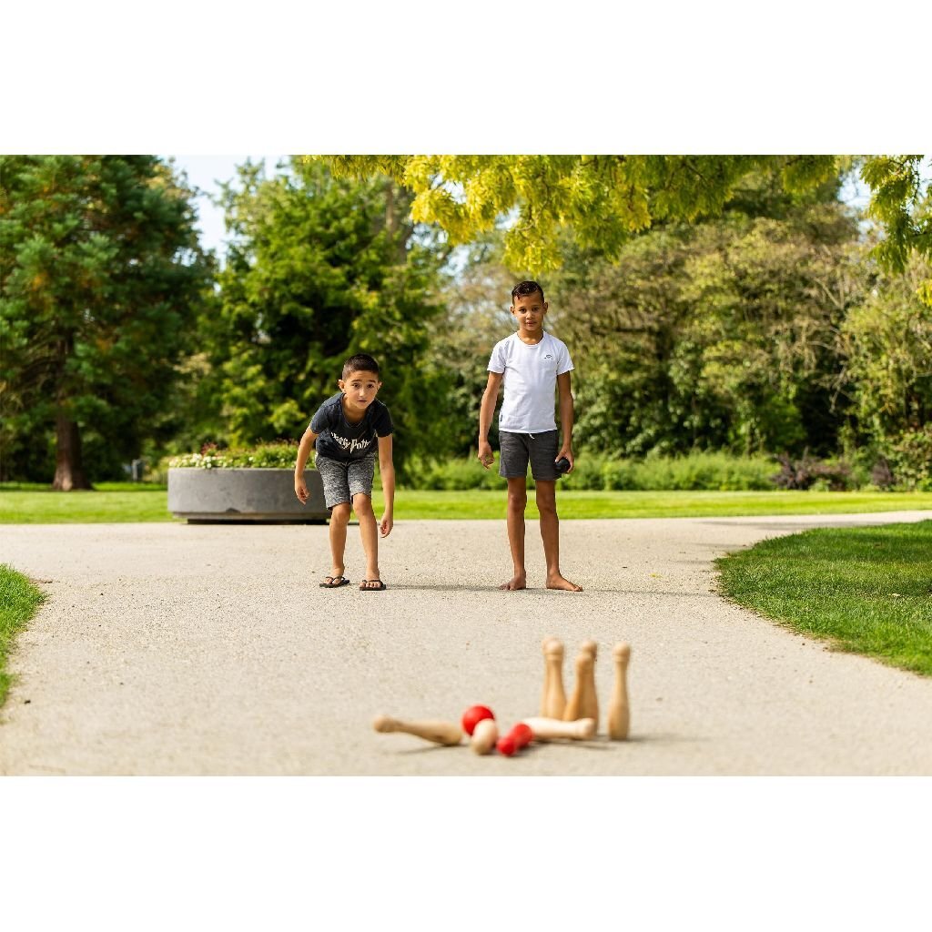 Outdoor play tuin bowlen hout