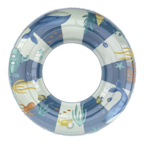 Little dutch ocean world zwemring 50 cm blauw wit