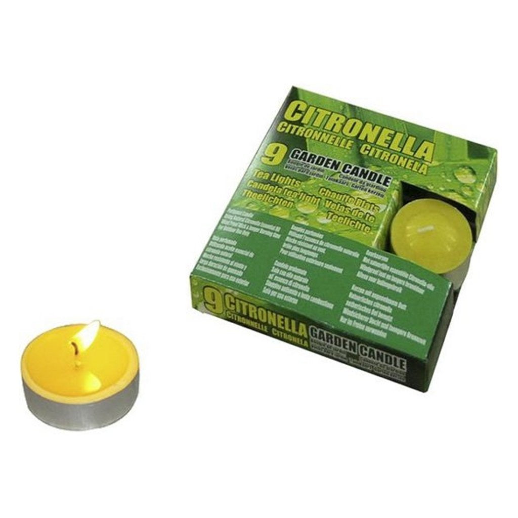 Grundlæggende Citronella Waxinum Lights 9 stykker