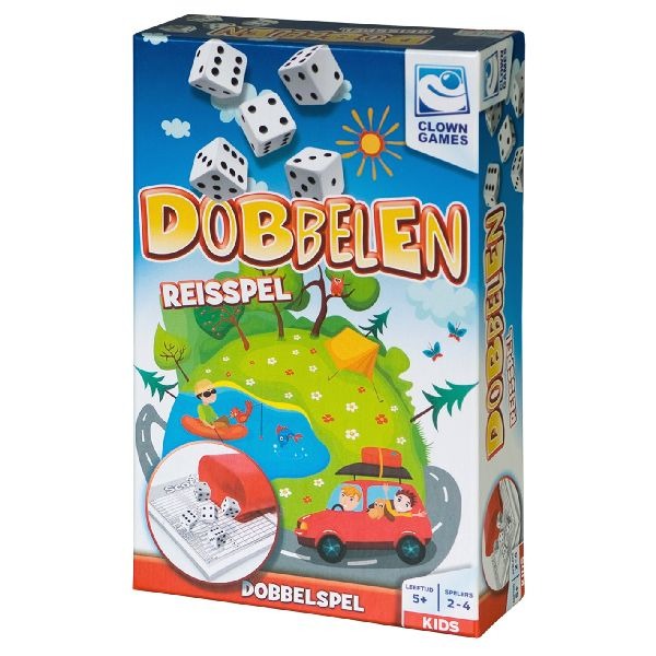 Klovnske igre Clown Dice Travel Game