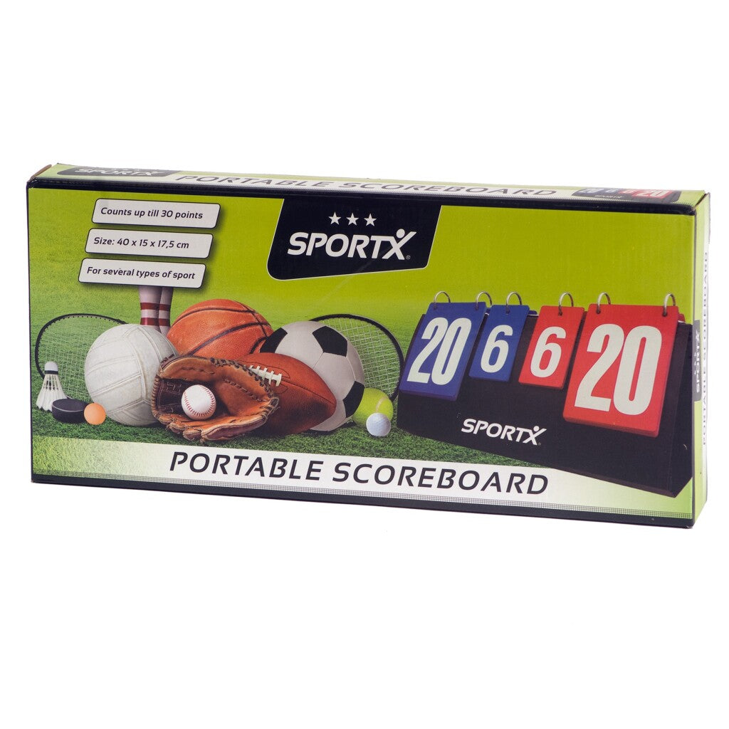 Tableau de bord portable SportX jusqu'à 30 points