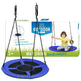 Juego al aire libre Swing al aire libre Matt Blue, 100 cm