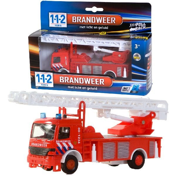 112 112 Brandweer + Licht + Geluid 15cm