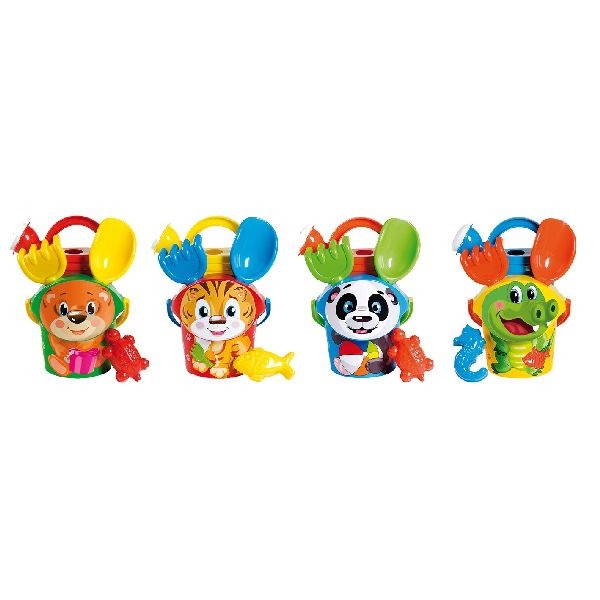 Basic bucket set animals 5-part different versions