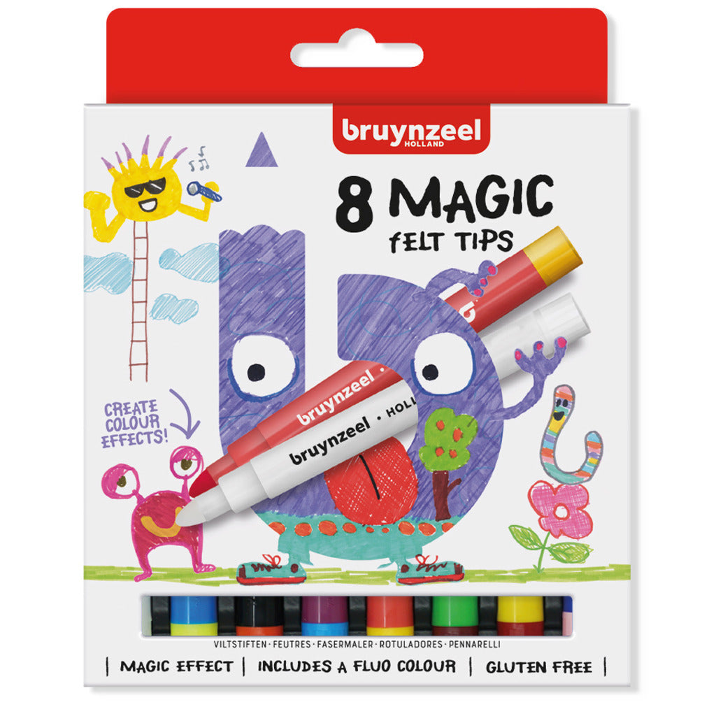 Bruynzeel Kids Magical Markers, 8..