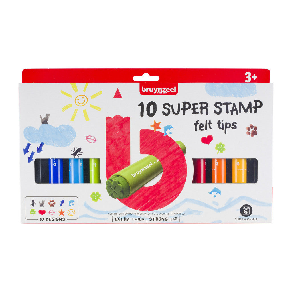 Bruynzeel Super stamp pens, 10th.