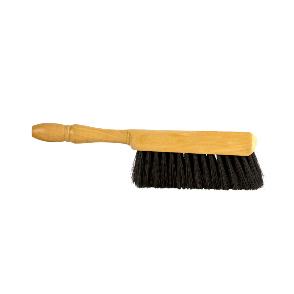 Basic Luva wooden hand sweeper 29 cm Black Blank