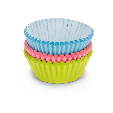 Patisse cakevormpjes 3-kleuren 90st 5cm