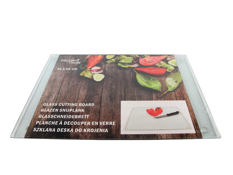 Snijplank glas 25x35cm