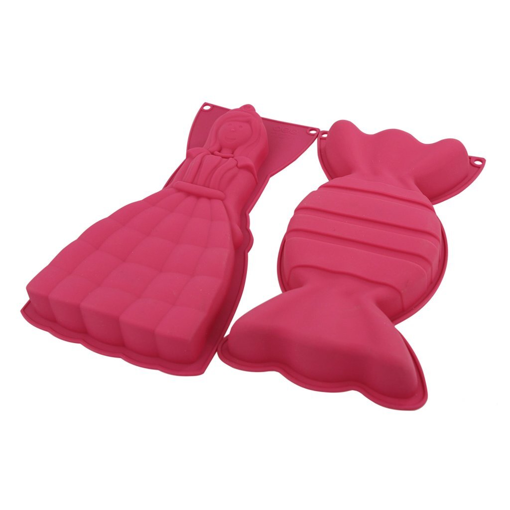 Candy Candy Princes di base da forno di silicone di base 17x3x32 cm rosa