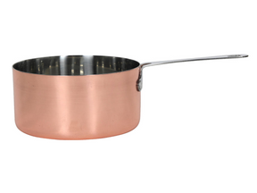 Sauspannetje koper - 500ml 12x6cm