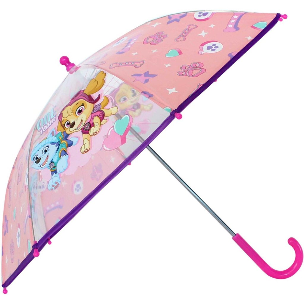 Vadobag paw patrol kinderparaplu 78 cm roze