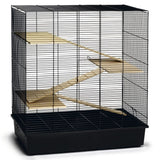 Beeztees Beeztees Rodent Cage Scooby 70x40x78 cm de metal negro