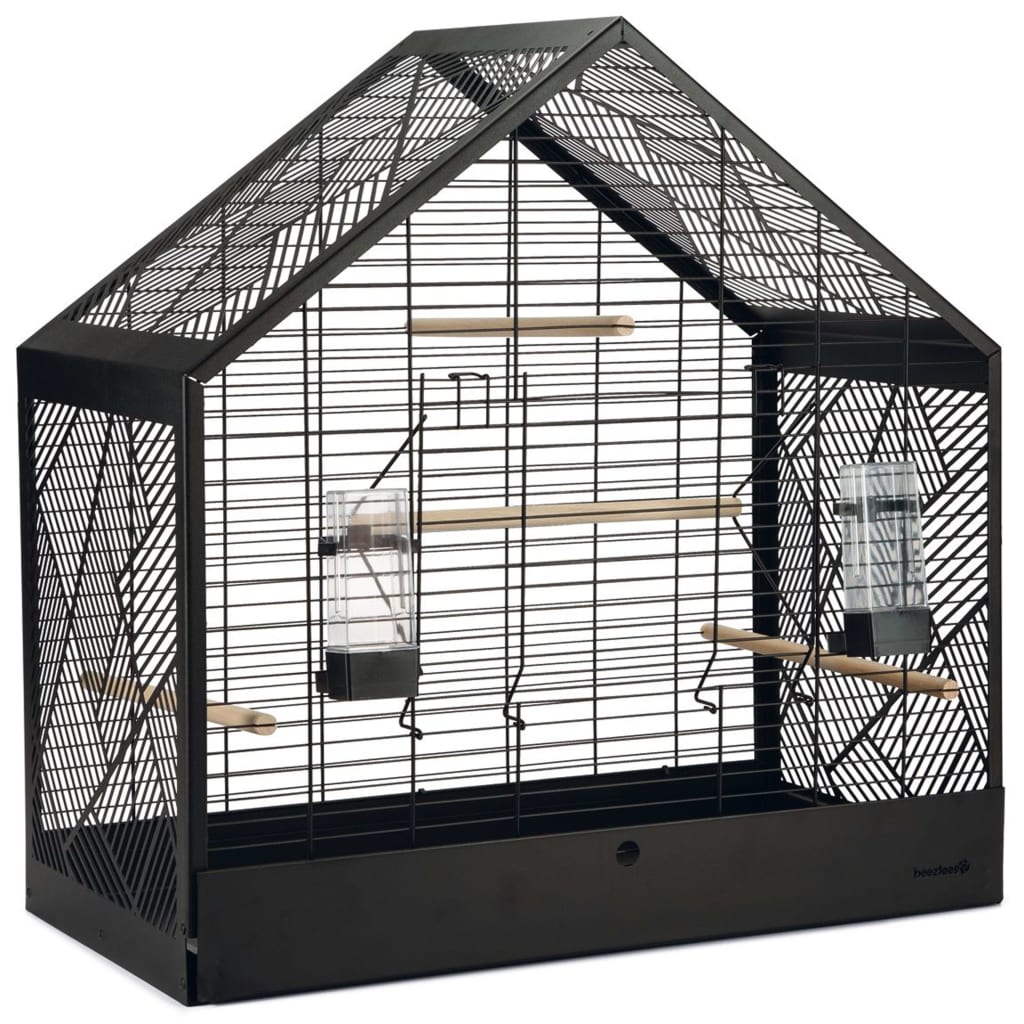 Beeztees Beeztees Bird Cage Yara 71x35x70 cm de metal negro