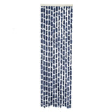 Travellife Travellife Fly Curtain Chenille Stripe 185x56 cm modrá a bílá