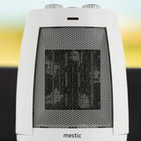 Poêle de ventilateur méstique méstique MKK-150 1500 W gris