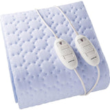 Inventum hn5211l 2 persoons elektrische deken 150x140 cm lichtblauw fleece