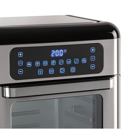 Inventum gf1200hld mini oven 12l 1500w zwart rvs