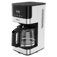 Inventum koffiezetter 1,5l 12 kops zwart rvs warmhoudfunctie
