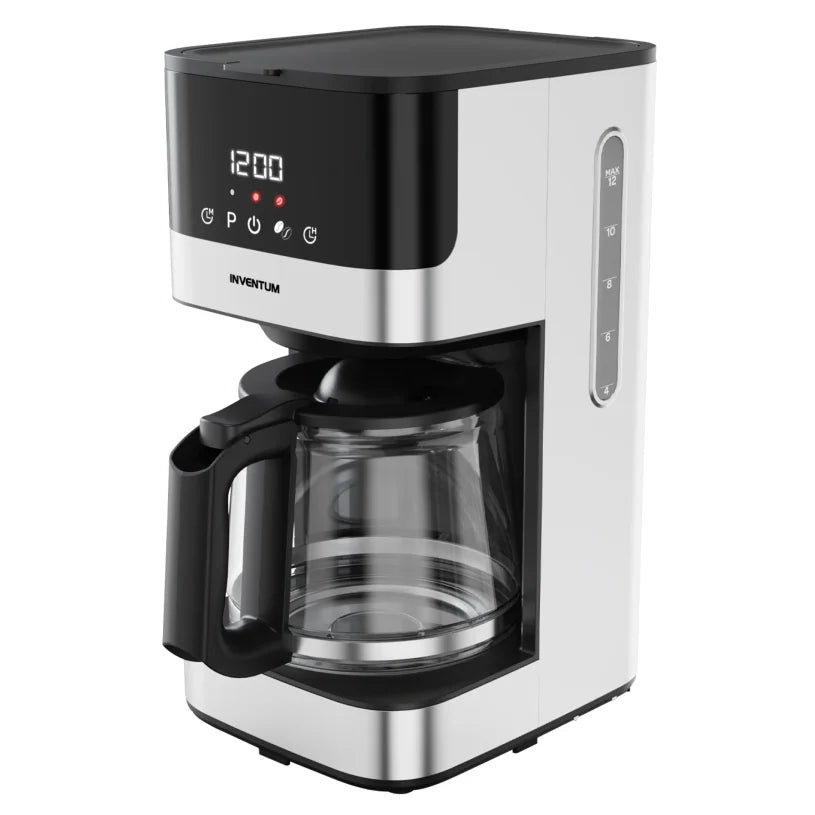 Inventum koffiezetter 1,5l 12 kops zwart rvs warmhoudfunctie