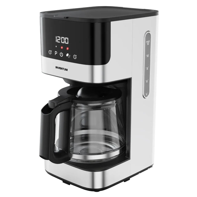 Inventum koffiezetter 1,5l 12 kops zwart rvs warmhoudfunctie
