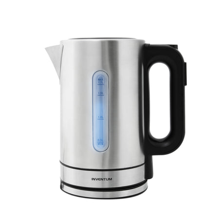 Inventum hw817d snoerloze waterkoker 2200w 1.7l rvs zwart