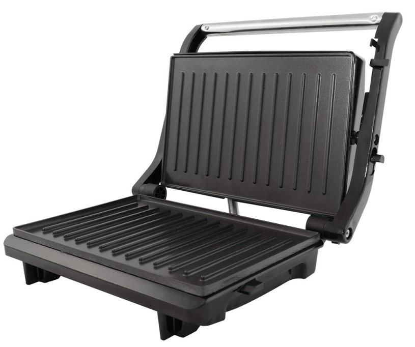 Tomado contactgrill 750w zwart rvs