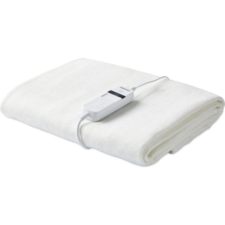 Tomado teb1510w elektrische deken 150x80 cm wit fleece