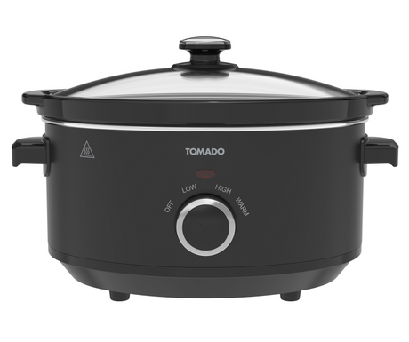 Tomado slowcooker 3,5l zwart