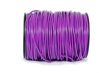 Springtouw 150 meter paars op rol 5mm