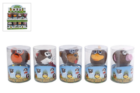 Toys amsterdam grasvriendjes varken junior 12,5 cm vilt bruin