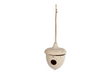 Vogelhuis bamboo bonenschil 16,5x16,5x19cm