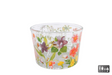 Theelichthouder flowers glas maxi 8,5x8,5x6cm