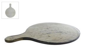 Borrelplank onderbord bob bruin glas 40cm