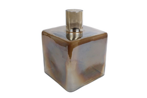 Vaas smoke xl multicolor bruin glas 17x17x25cm