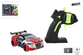 Van manen veenendaal bv roadstar rc race auto met licht 2.4ghz 13cm rood