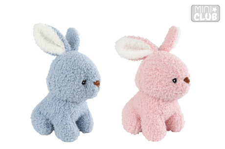 Lobbes mini club konijn pluche 2ass kleur 13cm