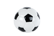 Spaarpot voetbal zwart wit aardew 12x12x10cm