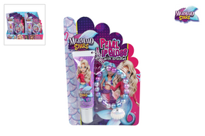 Mermaid stars set lipgloss 12gram parelarmbandje met schelp