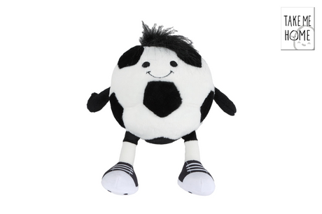 Take me home voetbal pluche 16,5 25cm