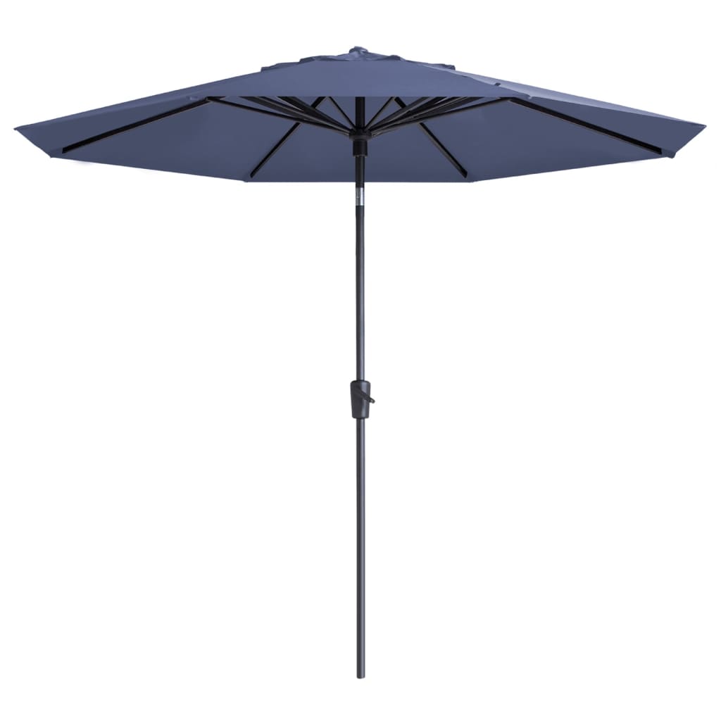 Madison Parasol Paros II Luxus 300 cm Safier Blau