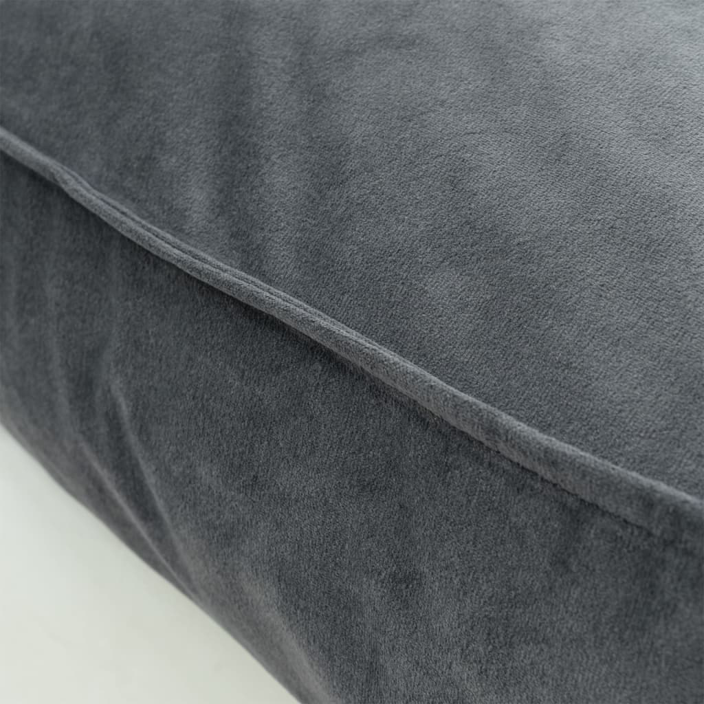 Madison Dog Cushion Velvet 100x70x15 cm grigio