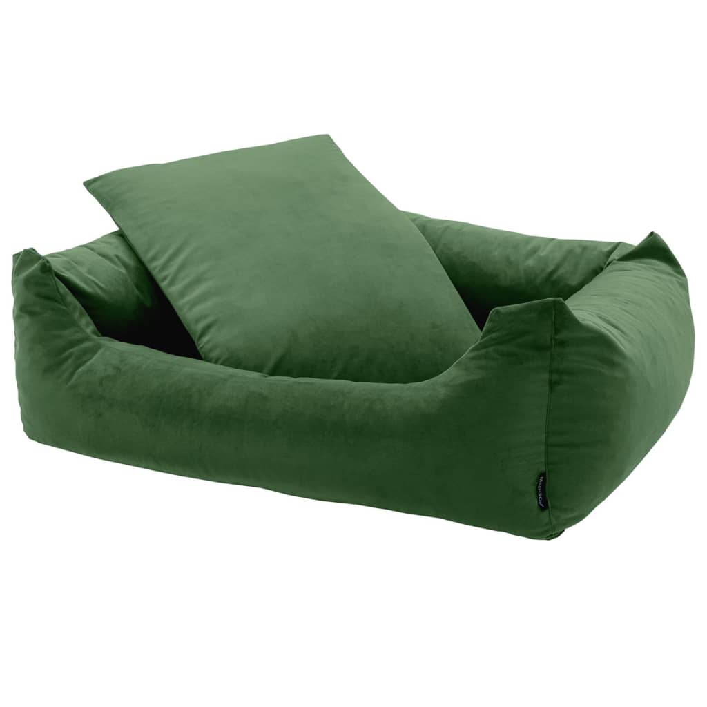 Madison Dog Led Velvet 80x67x22 cm Verde