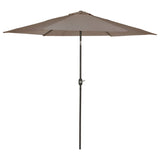 Madison Parasol Tenerife environ 300 cm taupe